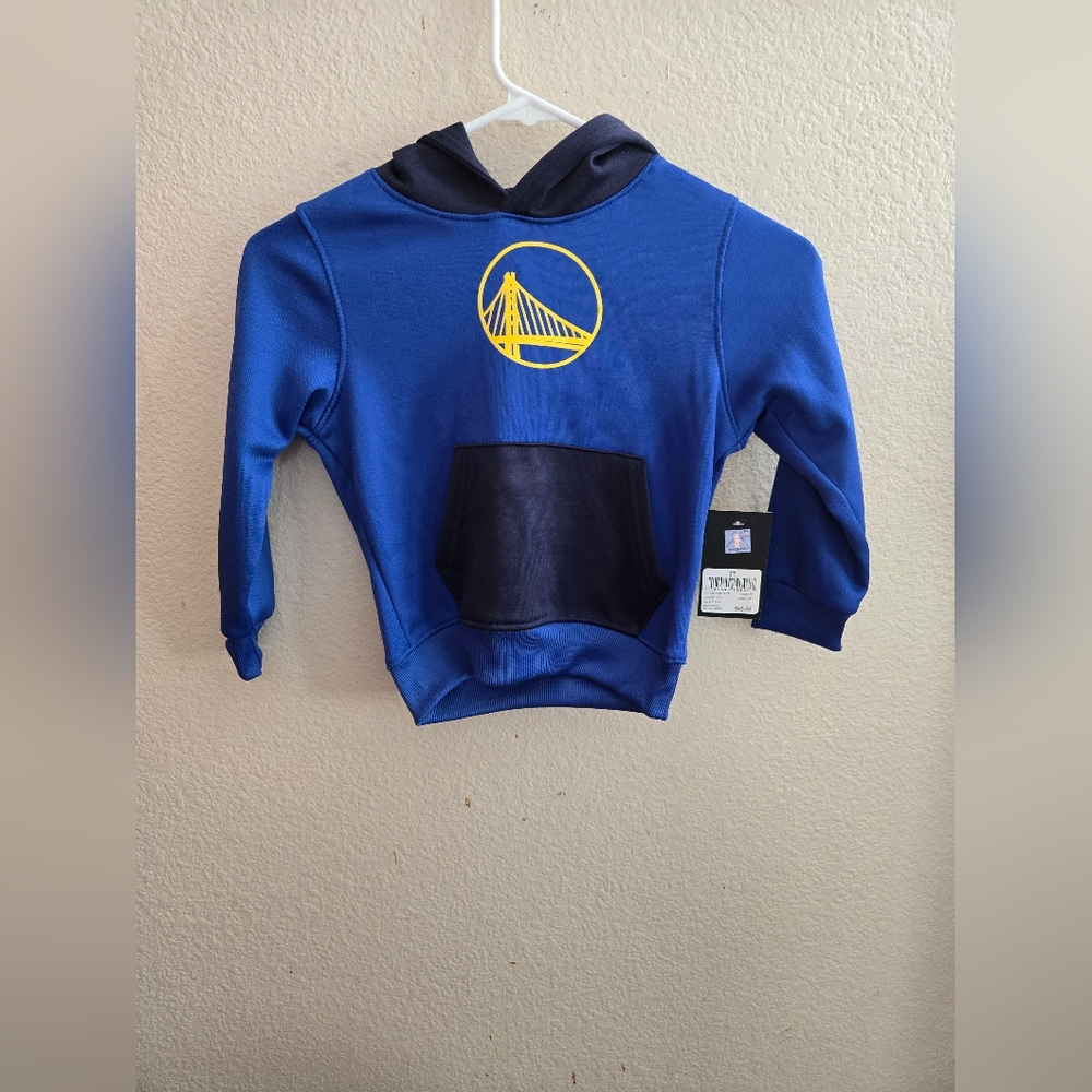 Golden State Warriors child's 3T hoodie NWT